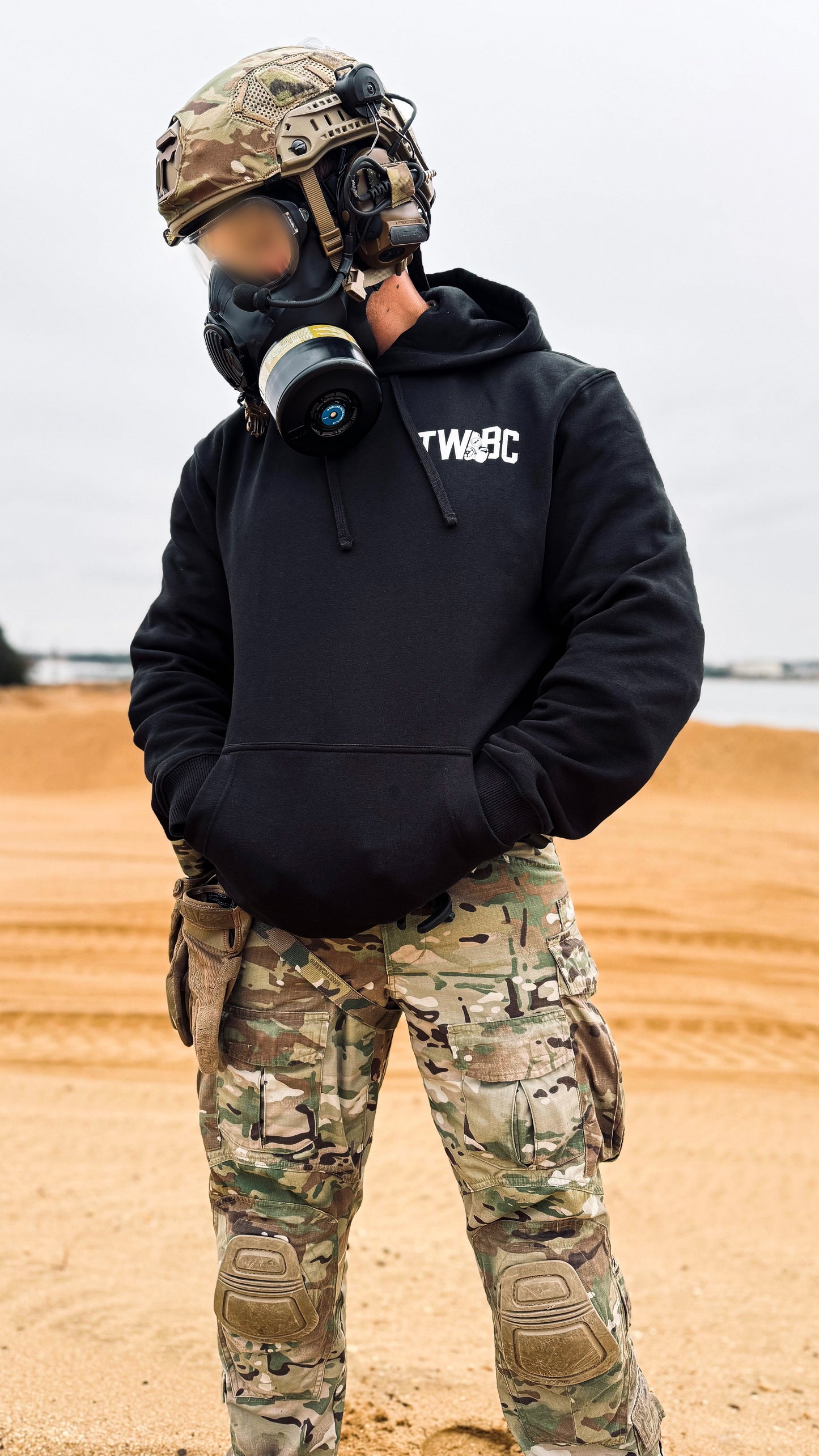 TWBC “Noir” Fleece Hoodie *PRE-ORDER*